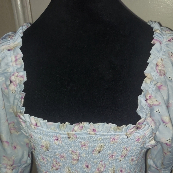 IVY CITY  DRESS with a floral print or small discreet motifs all - Picture 4 of 11